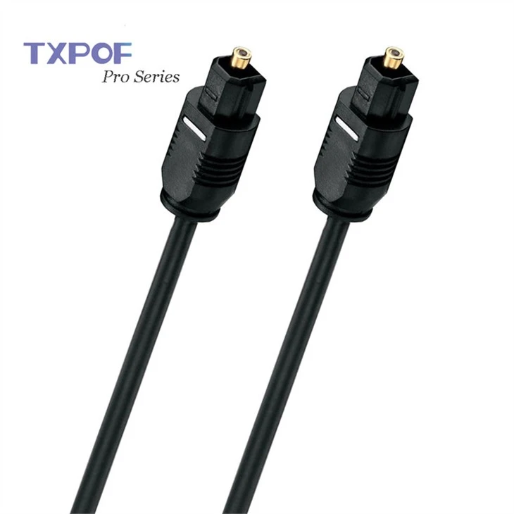 অপটিকাল ডিজিটাল অডিও ফাইবার অপটিক TOSLINK কেবল